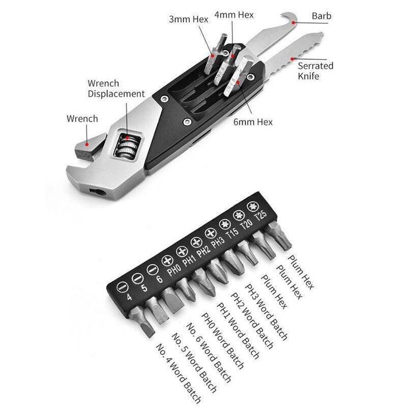 Set de llaves plegables de acero inoxidable Pro Expert