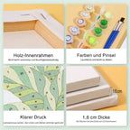 Set mini pintura por números – 6 diseños de cócteles para relajarte creando