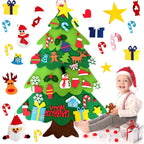Set navideño DIY de fieltro para niños