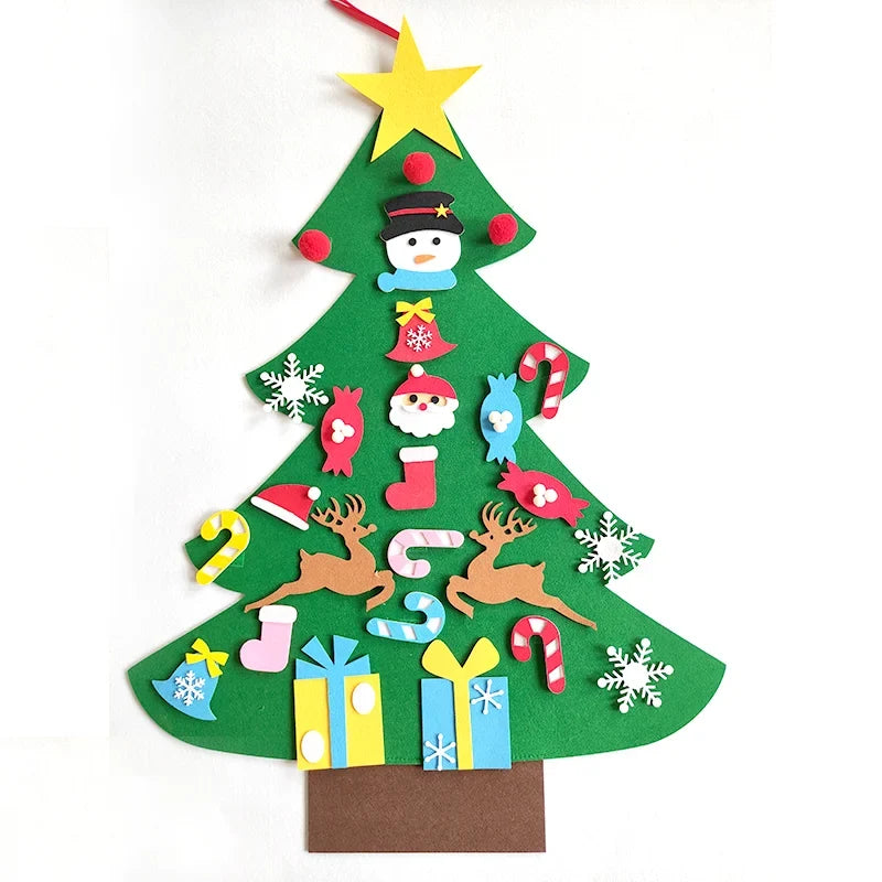 Set navideño DIY de fieltro para niños