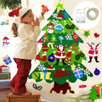 Set navideño DIY de fieltro para niños