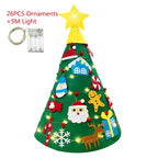Set navideño DIY de fieltro para niños