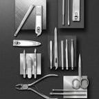 Set Profesional de Manicura y Pedicura LuxeTools de Acero Inoxidable – 19 Piezas