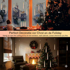 Set de velas LED colgantes LumiGlow con mando a distancia