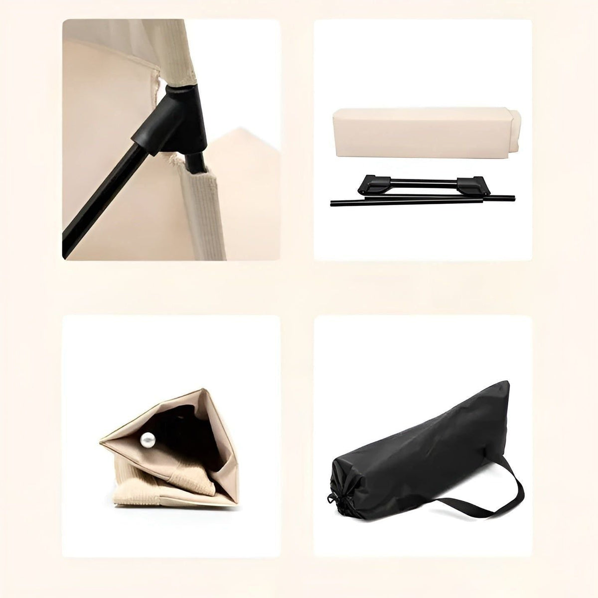 Silla plegable LeisureFold – Ligera y portátil para camping y exteriores