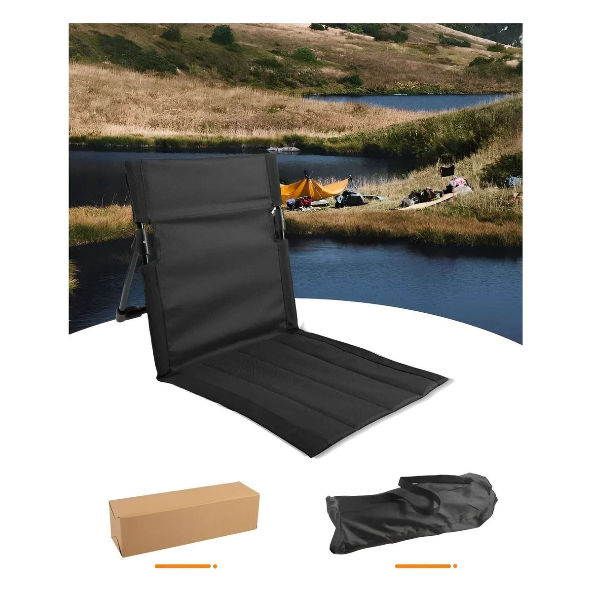 Silla plegable LeisureFold – Ligera y portátil para camping y exteriores