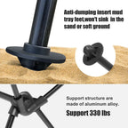 Silla plegable Trekalux ultraligera para camping y exterior