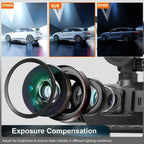 Sistema de dashcam de 4 cámaras, grabación frontal 1920P, visión nocturna, Wi‑Fi