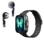 Smartwatch 2" con auriculares Bluetooth integrados y monitor de actividad