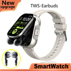 Smartwatch 2 en 1 con auriculares inalámbricos integrados