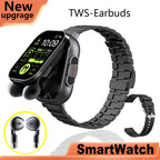 Smartwatch 2 en 1 con auriculares inalámbricos integrados