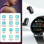 Smartwatch 2 en 1 con auriculares integrados (iPhone y Android)