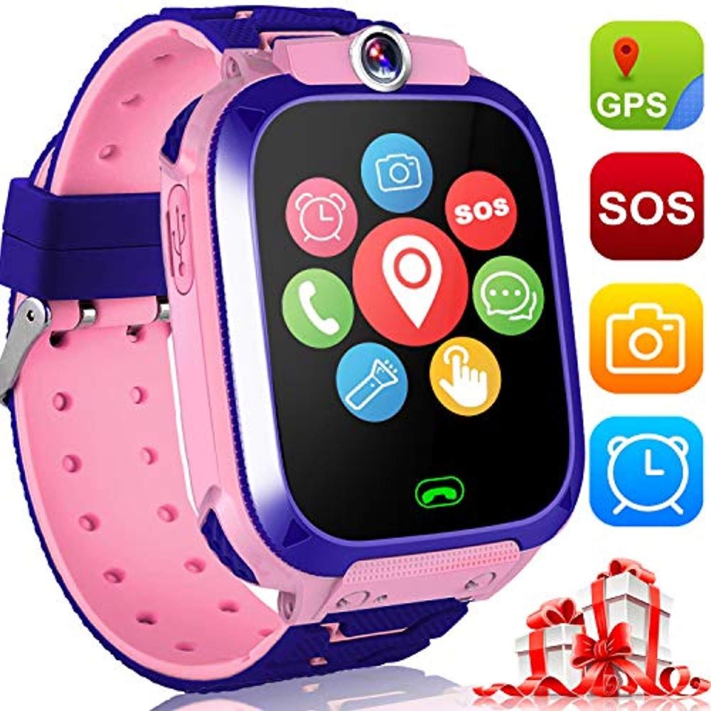 Smartwatch infantil con GPS, cámara, llamadas y botón SOS