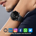 Smartwatch LuxeLife — Elegancia inteligente premium