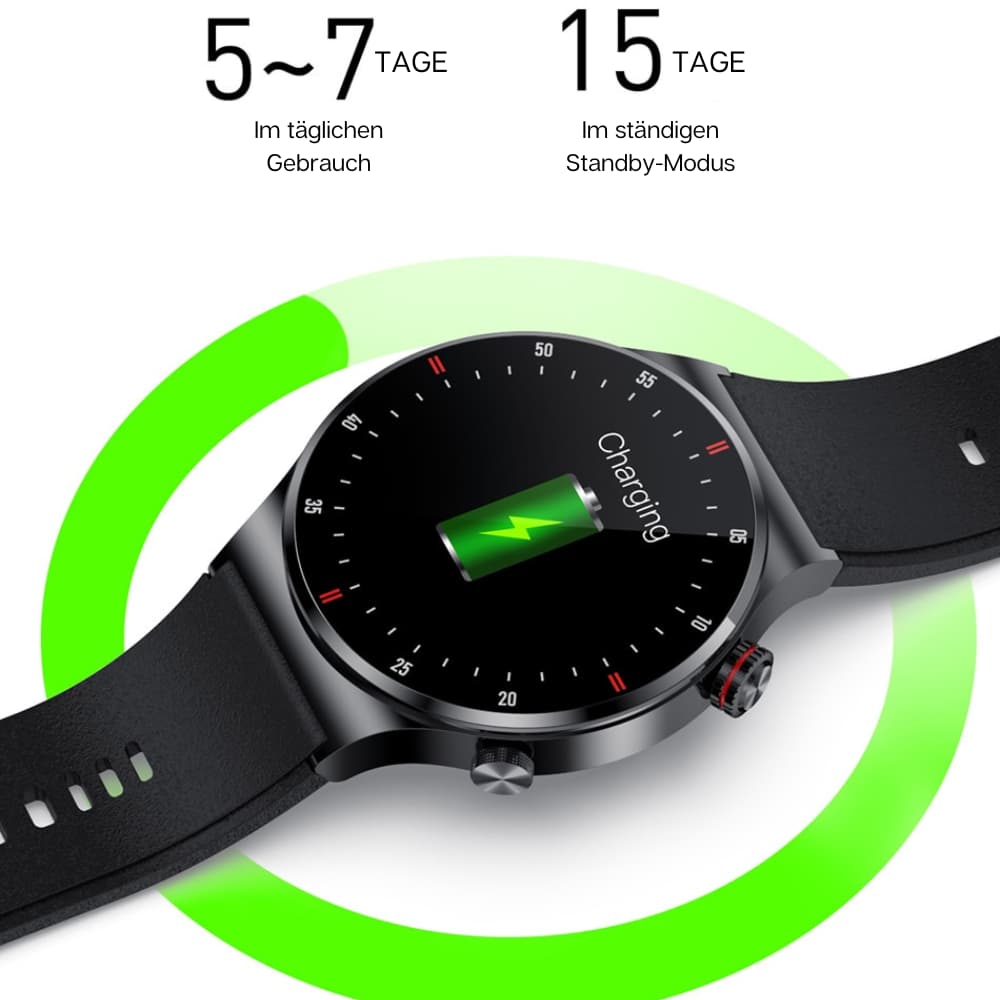 Smartwatch LuxeLife — Elegancia inteligente premium