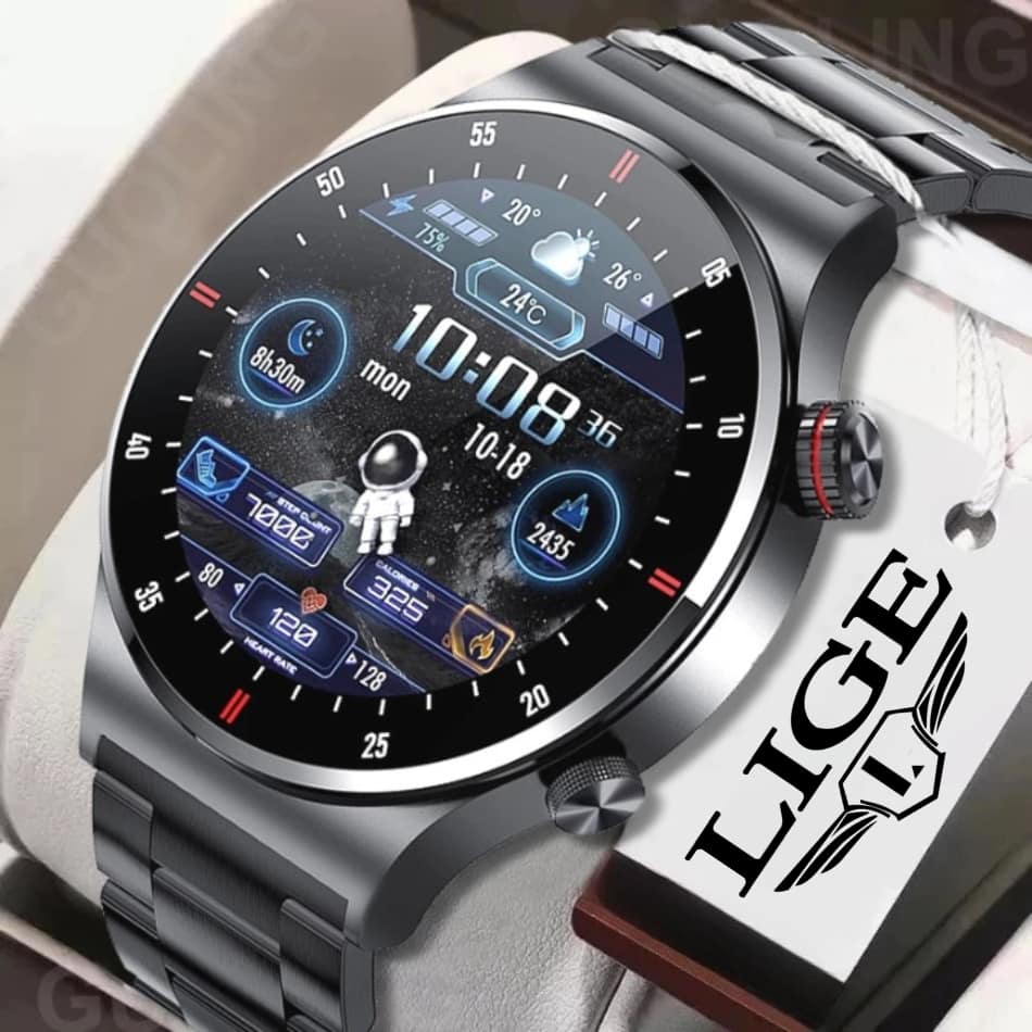 Smartwatch LuxeLife — Elegancia inteligente premium