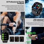 Smartwatch para mayores con control de tensión arterial y gestión de salud