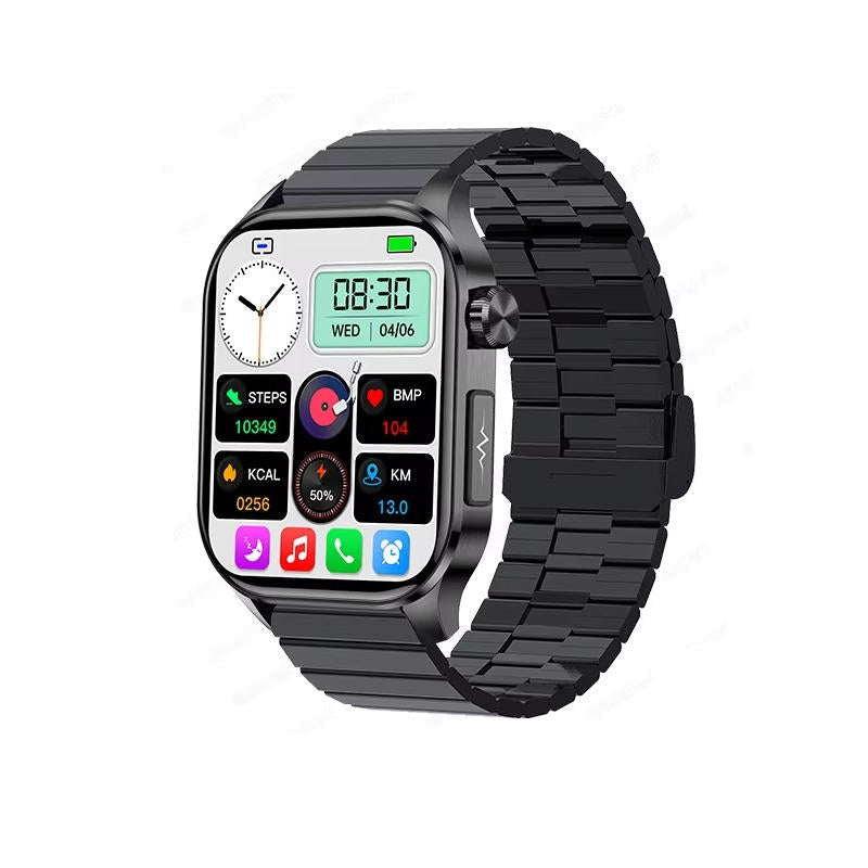 Smartwatch para mayores con control de tensión arterial y gestión de salud