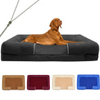 Sofá cama ortopédico de lujo para perros