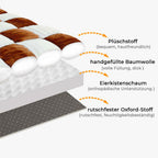 Sofá cama ortopédico para perros King's Chillout
