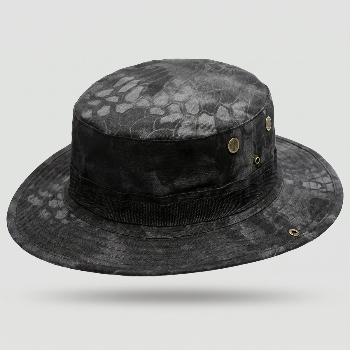 Sombrero Boonie para Hombre - Sombrero de Sol de Ala Ancha Plegable - Sombrero de Pesca