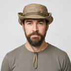 Sombrero Boonie para Hombre - Sombrero de Sol de Ala Ancha Plegable - Sombrero de Pesca