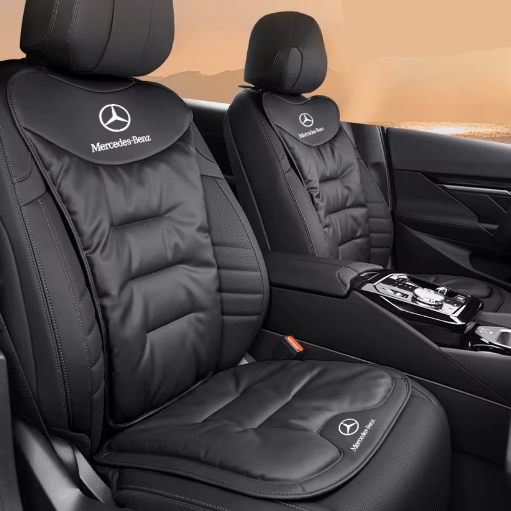 Soporte lumbar para asiento de coche con cojín ergonómico, respaldo con funda transpirable y lavable, 4 colores