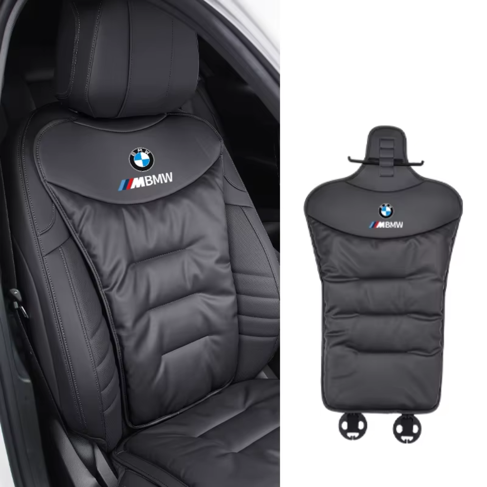 Soporte lumbar para asiento de coche con cojín ergonómico, respaldo con funda transpirable y lavable, 4 colores