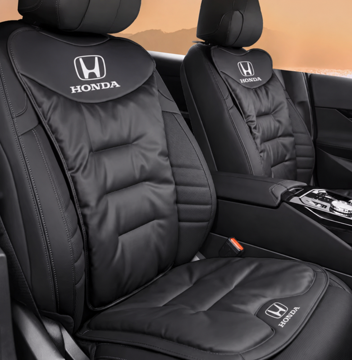 Soporte lumbar para asiento de coche con cojín ergonómico, respaldo con funda transpirable y lavable, 4 colores