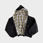 Sudadera con capucha oversize reversible