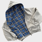 Sudadera con capucha oversize reversible
