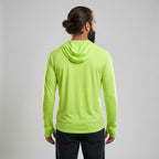 Sudadera con capucha UPF 50+ para hombre – Top UV ligero de secado rápido para senderismo y pesca con presillas para pul