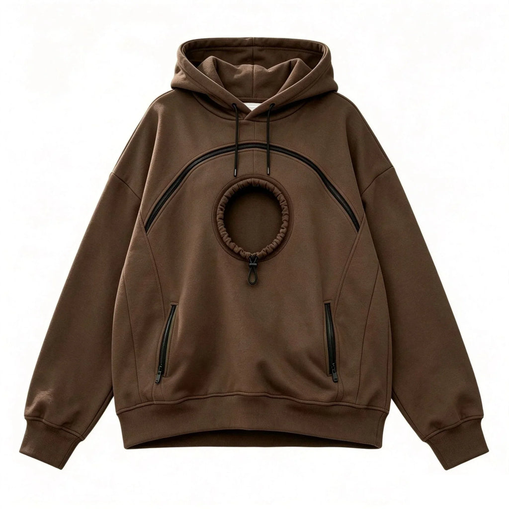 Sudadera con capucha y bolsillo para mascotas