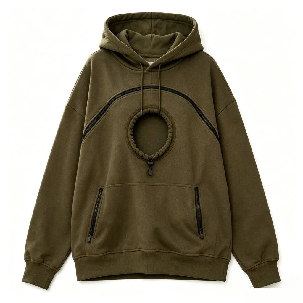 Sudadera con capucha y bolsillo para mascotas