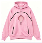 Sudadera con capucha y bolsillo para mascotas