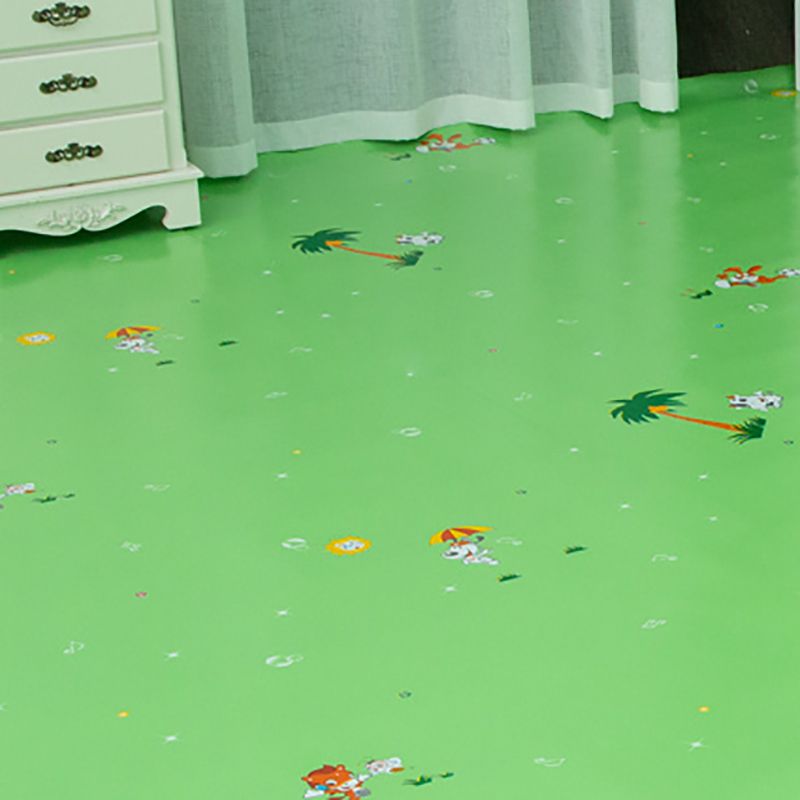 Suelo vinílico infantil PVC impreso resistente a la abrasión