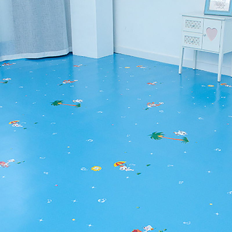 Suelo vinílico infantil PVC impreso resistente a la abrasión