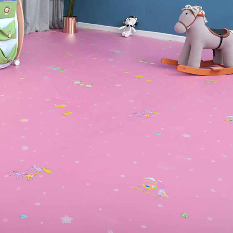 Suelo vinílico infantil PVC impreso resistente a la abrasión