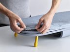 Tabla de planchar plegable Givera – Diseño compacto con patas antideslizantes y funda absorbente de vapor