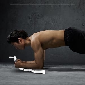 Tabla multifuncional para flexiones con contador