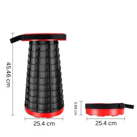 Taburete plegable portátil CompactGo