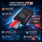 Tarjeta Micro SD de 1 TB — Almacenamiento de memoria de alta velocidad