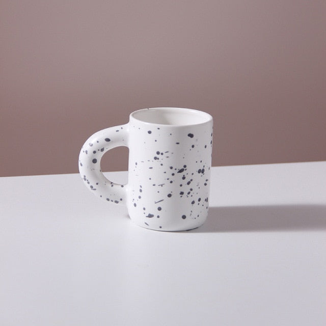Taza Athenea – Taza de porcelana de lujo con diseño geométrico