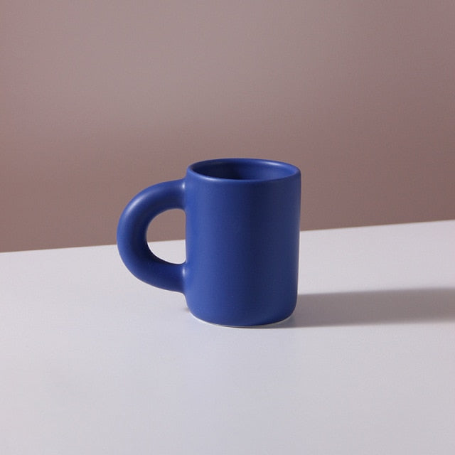 Taza Athenea – Taza de porcelana de lujo con diseño geométrico