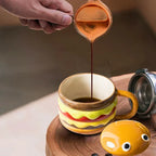 Taza con forma de hamburguesa – Diseño original y divertido