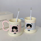 Taza de café con asa de corazón