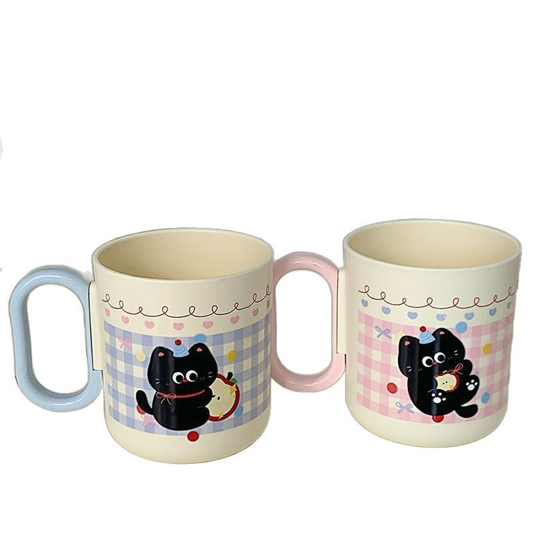 Taza de café con diseño de gato adorable