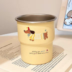 Taza de café con diseño divertido de perro
