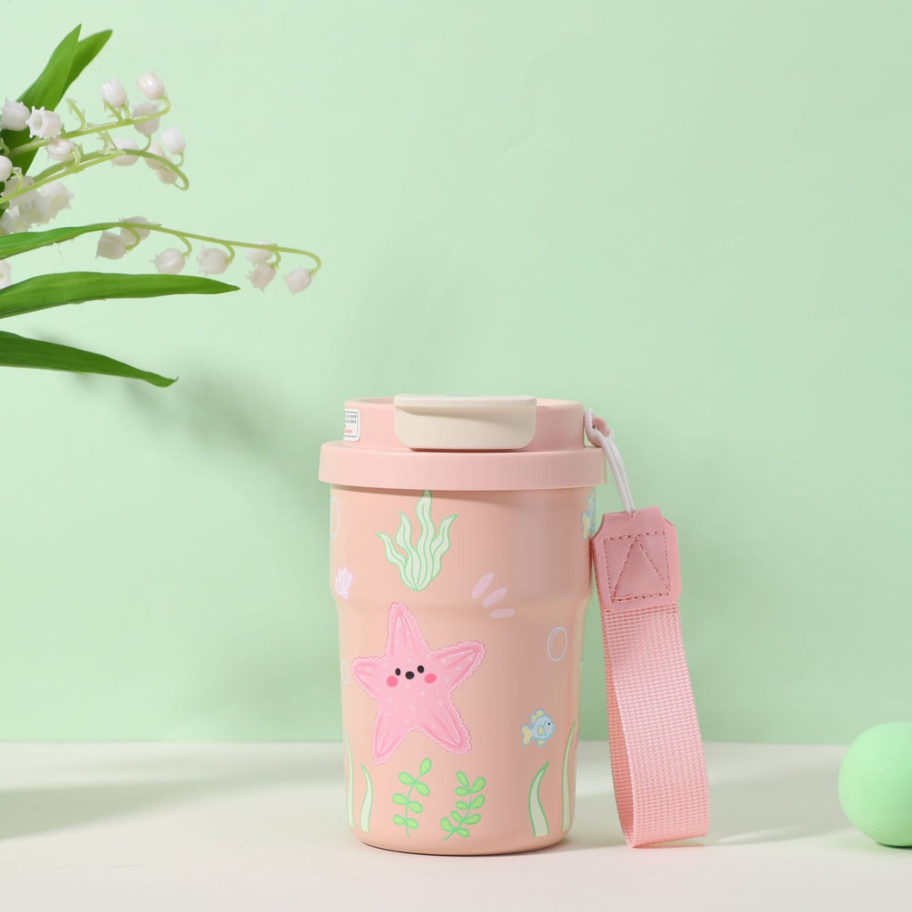 Taza de viaje artística
