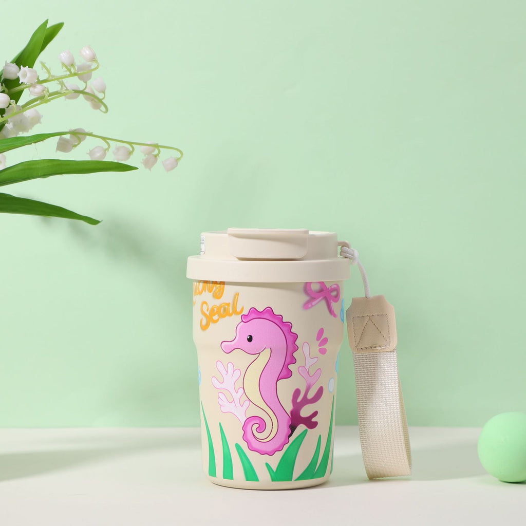 Taza de viaje artística